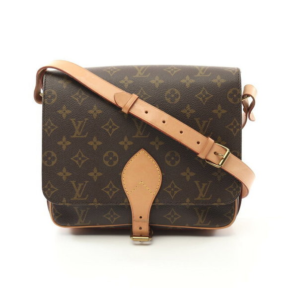 Louis Vuitton Carte Ciel GM Shoulder Bag Leather Monogram Brown - Picture 1 of 7